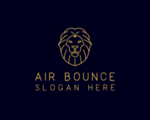 Wild Lion Animal logo design