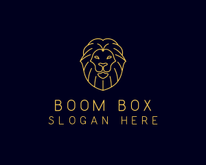 Wild Lion Animal logo design