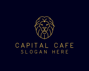 Wild Lion Animal logo design