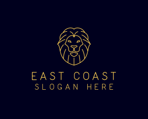 Wild Lion Animal logo design