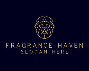 Wild Lion Animal logo design