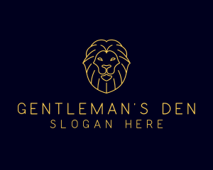 Wild Lion Animal logo design