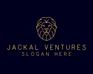 Wild Lion Animal logo design