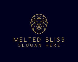 Wild Lion Animal logo design