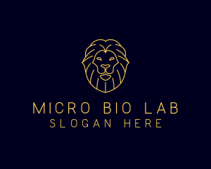 Wild Lion Animal logo design