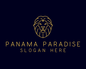 Wild Lion Animal logo design