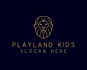 Wild Lion Animal logo design