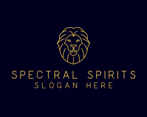 Wild Lion Animal logo design