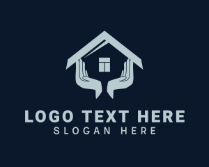 Shelter - House Hand Charity logo design