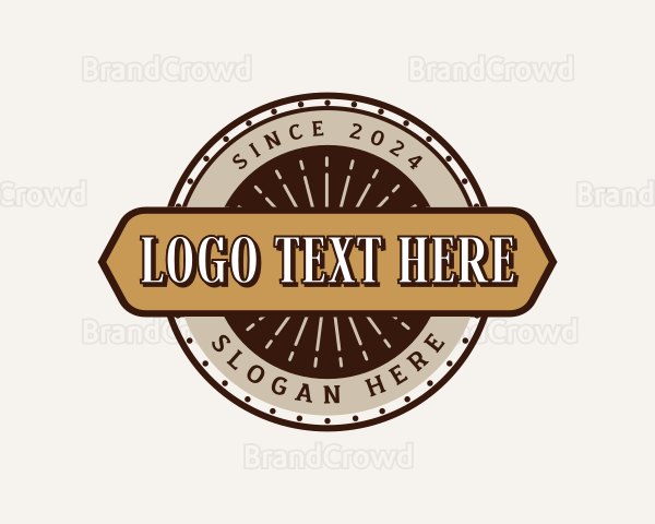 Vintage Retro Business Logo