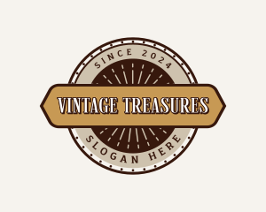 Vintage Retro Business logo design