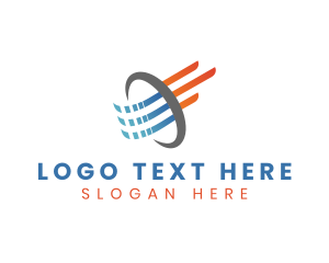 Air Conditioning - HVAC Air Cooling Heating logo design