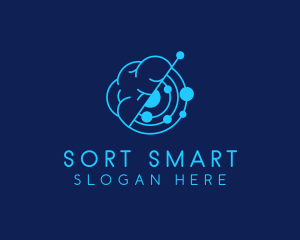 Brain Scan Orbit logo design