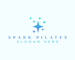 Cleaner - Sparkling Stars logo design