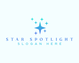 Sparkling Stars logo design