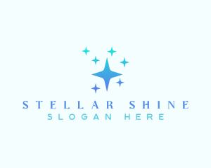 Sparkling Stars logo design