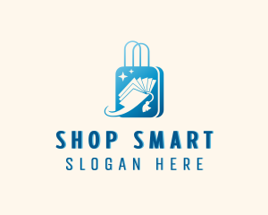 Book Shopping Bag logo design