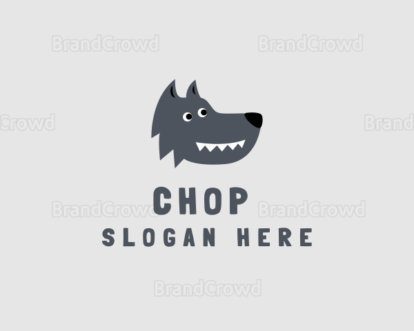 Canine Alpha Wolf Logo