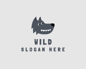 Child - Canine Alpha Wolf logo design