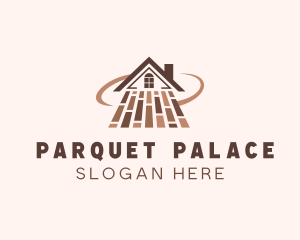 Parquet - Residential Home Flooring logo design