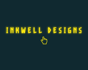 Neon - Yellow Click Wordmark logo design