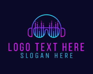 Nightclub - DJ Disco Club logo design