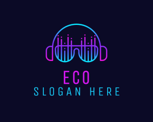 Streaming - DJ Disco Club logo design