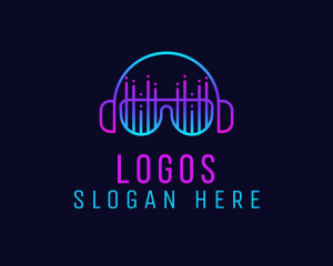 Disco - DJ Disco Club logo design