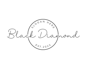 Luxury Calligraphy Firm logo design