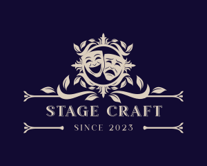 Theatre - Face Mask Art Theatre logo design