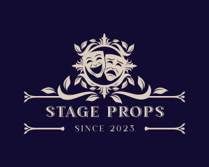 Props - Face Mask Art Theatre logo design