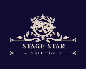 Actor - Face Mask Art Theatre logo design