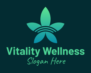 Natural Wellness Garden logo design