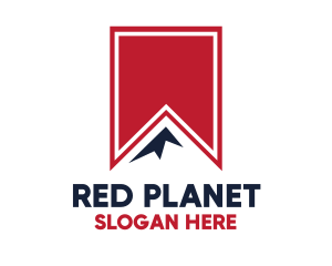 Red Mountain Peak logo design