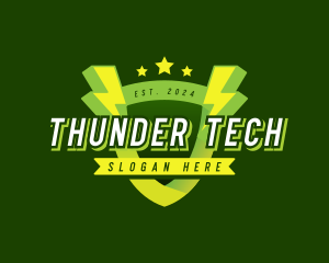 Thunder Shield Gaming logo design