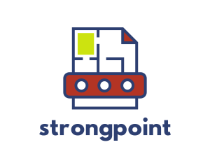 Blueprint - Modern Page Layout logo design