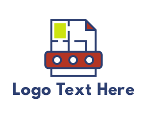 Print - Modern Page Layout logo design