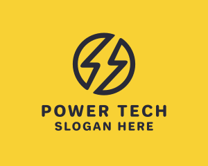 Electric Power Energy  logo design