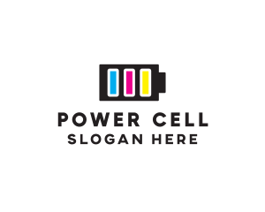 Battery Ink Printing  logo design