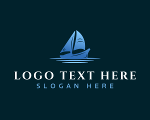 Nautical - Nautical Sailboat Travel logo design