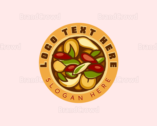 Hot Pot Dining Cuisine Logo