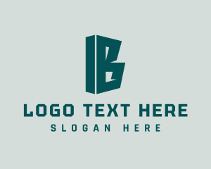 Geometric - Agency Initial Letter B logo design