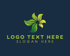 Herb - Organic Leaf Spa logo design