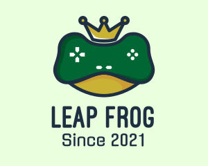 King Frog Gaming logo design