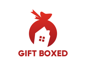 Red House Gift logo design