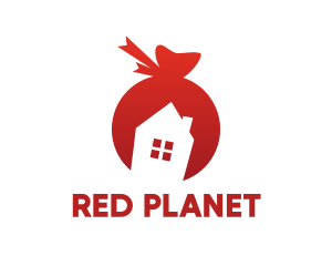 Red House Gift logo design