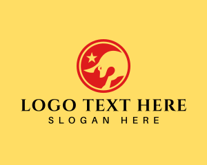 Law Firm - Wild Bull Horn logo design