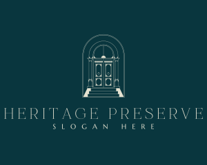 Victorian Door Hotel logo design