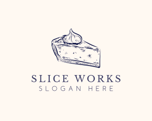 Slice - Pie Slice Dessert logo design