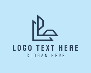 Double - Professional Industrial Letter L Business logo design